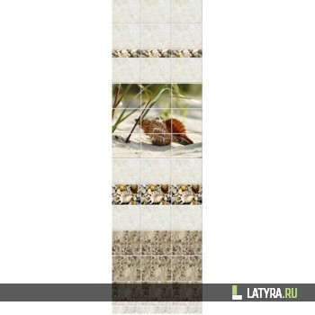 Стеновая панель ПВХ Novita 3D Варадеро (узор) 250х2700х9 мм