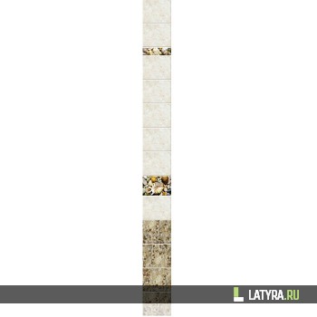 Стеновая панель ПВХ Novita 3D Варадеро (добор) 250х2700х9 мм