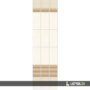 Стеновая панель ПВХ Novita 3D Катарина (добор) 250х2700х9 мм