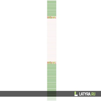 Стеновая панель ПВХ Novita 3D Орхидея (добор) 250х2700х9 мм