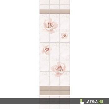 Стеновая панель ПВХ Novita 3D Пиканто бежевый (узор) 250х2700х9 мм