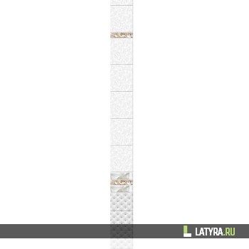 Стеновая панель ПВХ Novita Light 3D Жемчужина (добор) 250х2700х8 мм