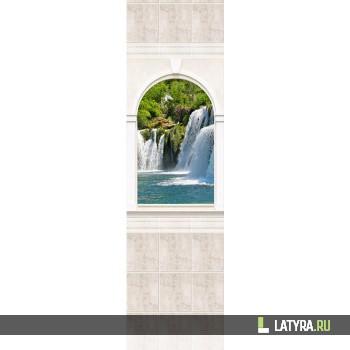 Стеновая панель ПВХ Novita Панорамы 3D Триумф №6 (узор) 250х2700х9 мм