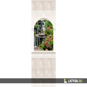 Стеновая панель ПВХ Novita Панорамы 3D Триумф №8 (узор) 250х2700х9 мм