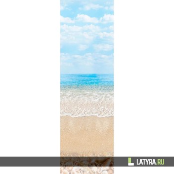 Стеновая панель ПВХ Novita Панорамы 3D Острова Ботинас (добор) 250х2700х9 мм