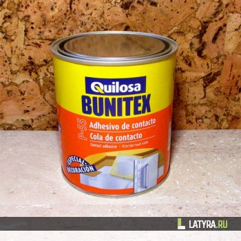 Контактный клей для пробки Bunitex 1л