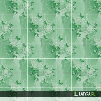 Стеновая панель ХДФ Апласт Фантазия Мята 2440х1220х3 мм