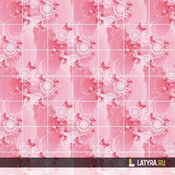 Стеновая панель ХДФ Апласт Фантазия Роза 2440х1220х3 мм