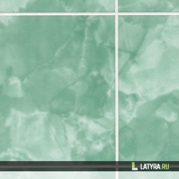 Стеновая панель ХДФ Апласт Малахит Изумруд 2440х1220х3 мм