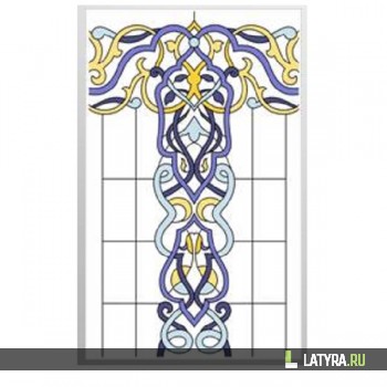 Витраж оконный 6006