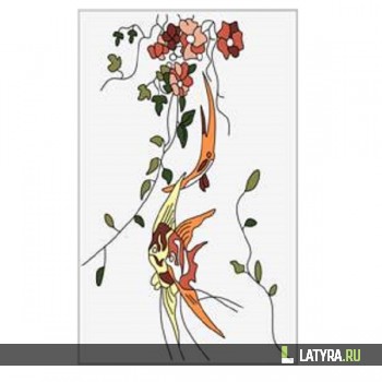 Витраж оконный 6019