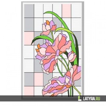 Витраж оконный 6025