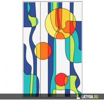 Витраж оконный 6045