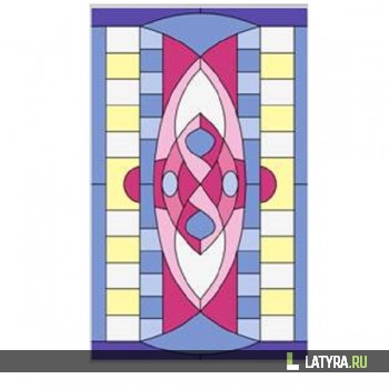 Витраж оконный 6054