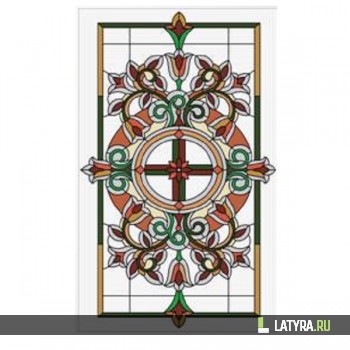 Витраж оконный 6062