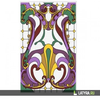 Витраж оконный 6072