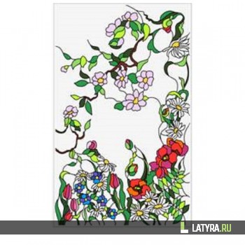 Витраж оконный 6082