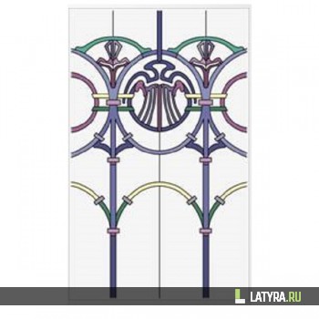 Витраж оконный 6102