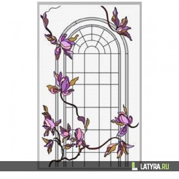 Витраж оконный 6105