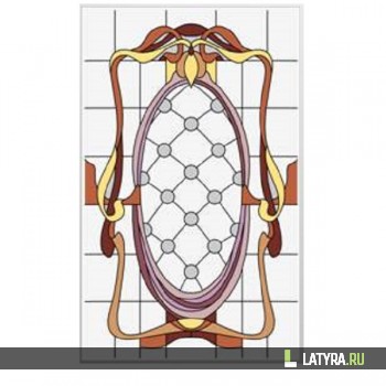 Витраж оконный 6106