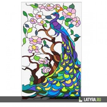 Витраж оконный 6108