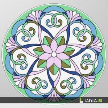 Витраж потолочный 7011