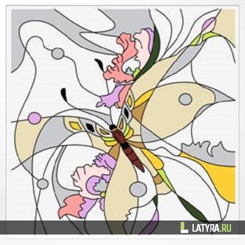 Витраж потолочный 7031