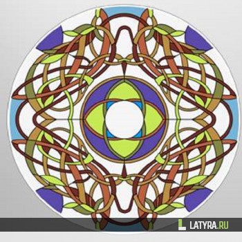 Витраж потолочный 7040