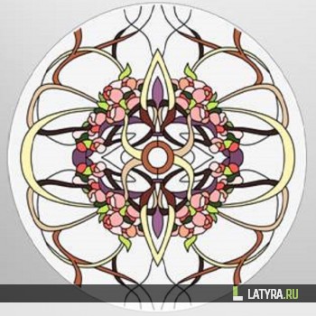 Витраж потолочный 7046