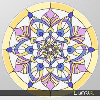 Витраж потолочный 7047