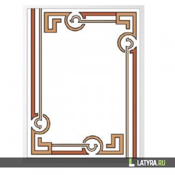 Витраж зеркальный 8002