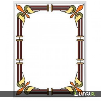 Витраж зеркальный 8006