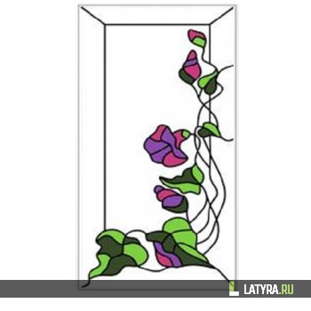 Витраж кухонный 5072