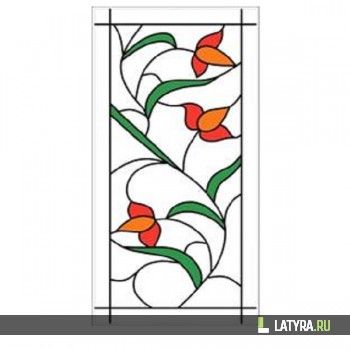 Витраж кухонный 5076