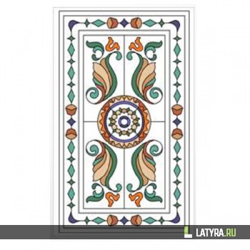 Витраж оконный 6001