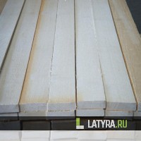 Обрезная доска 25х100х6000 (осина)