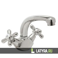 Смеситель Vidima Retro литой излив для умывальника