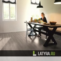 Ламинат Clixfloor Дуб Лава серый