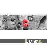 Фартук кухонный ХДФ Апласт Алые Паруса 2070х695х3 мм