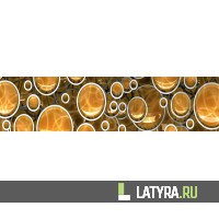 Интерьерная панель ХДФ Элит Круги 2440х610х3 мм