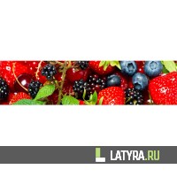 Интерьерная панель ХДФ Элит Ягодный микс №1 2440х610х3 мм