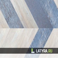 Напольная пробка Chevrone Blue (замковая)