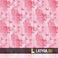 Стеновая панель ХДФ Апласт Фантазия Роза 2440х1220х3 мм