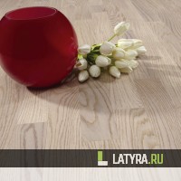 Дуб Tundra 3 полосный белый матовый лак