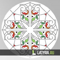 Витраж потолочный 7063