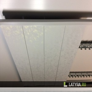 Рейка Белый мрамор 511 100х3000