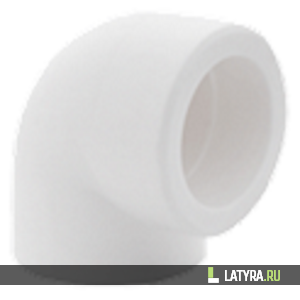 Угольник PN25 90° внутр/внутр 75мм