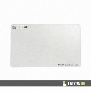 Рейка Белый матовый 3306 100х3000