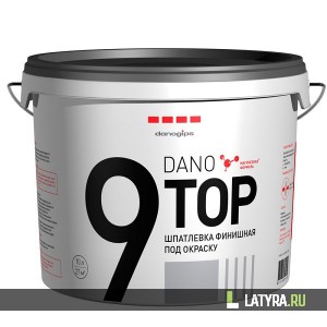 Шпатлевка финишная полимерная Danogips Dano Top 9 10 л