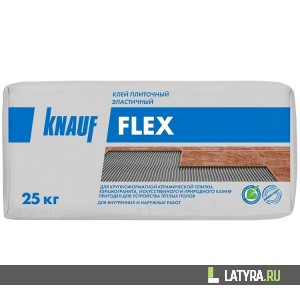 Клей для плитки Knauf Флекс эластичный 25 кг